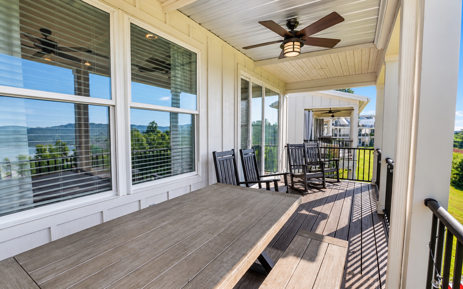 Covered deck